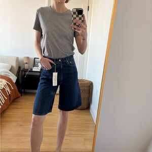 Arket blue Denim Bermuda Shorts